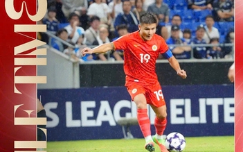 Văn Hậu chơi hay cho đến khi… mắc sai lầm, Đình Bắc bất lực: CLB CAHN thua đậm Gamba Osaka