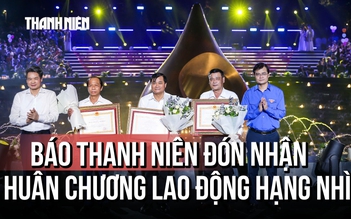 Báo Thanh Niên đón nhận Huân chương Lao động hạng Nhì trong đêm “Nghĩa tình phương Nam”