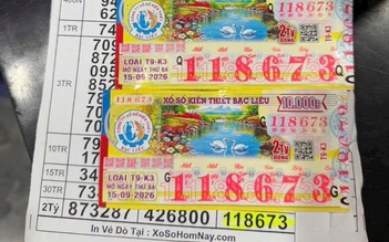 Người bán dạo vào nhà mời, 2 người mua và trúng 4 tỉ xổ số miền Nam