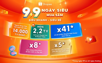 Shopee 9.9 nâng tầm trải nghiệm giao nhận, đơn hàng cồng kềnh tăng gấp 8 lần