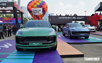Macan máy xăng đã dừng sản xuất, vẫn là tâm điểm tại ngày hội Porsche ở TP.HCM