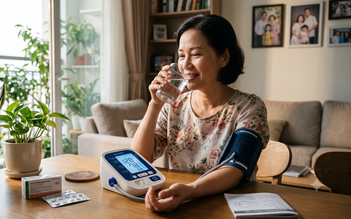 Uống nhiều nước hơn, huyết áp thay đổi thế nào?