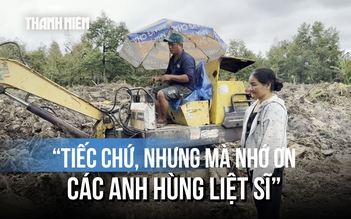 Đồng ý cưa 120 cây sầu riêng để tìm hài cốt liệt sĩ: 'Tiếc chứ, nhưng nhớ ơn các anh...'