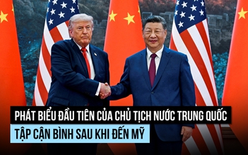 Chủ tịch Tập Cận Bình phát thông điệp mở đầu chuyến thăm Mỹ