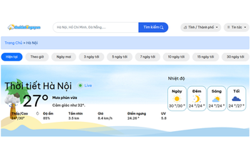Chủ động kế hoạch với thông tin thời tiết Hà Nội từ thoitiet7ngay