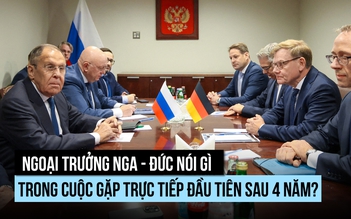 Ngoại trưởng Nga - Đức lần đầu tiên gặp trực tiếp sau 4 năm