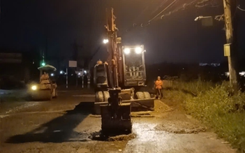 Con đường thi công gần 3 năm chưa xong ở TP.HCM: Sở Xây dựng nói gì?