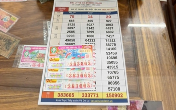 Người phụ nữ bán cá trúng độc đắc 6 tỉ xổ số miền Nam, nhận tiền mặt