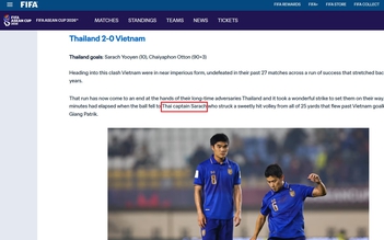 Đến FIFA còn nhầm tên giải thành ASEAN Cup và ‘tước’ băng thủ quân đội tuyển Thái Lan của Chanathip