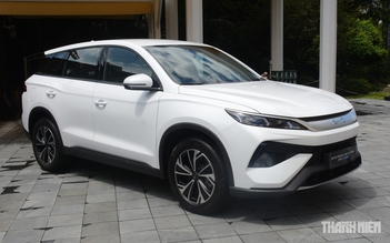 Xe plug-in hybrid BYD Sealion 5 về Việt Nam, 'đầy pin đầy bình' chạy hơn 1.200 km