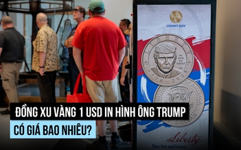 Đồng vàng 1 USD in hình ông Trump giá bao nhiêu?