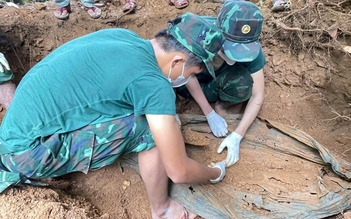 Đà Nẵng: Phát hiện hài cốt liệt sĩ cùng huy hiệu Dũng sĩ diệt Mỹ
