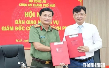 Đại tá Dương Văn Thoan phụ trách Công an thành phố Huế