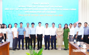 TP.HCM chia sẻ kinh nghiệm cải cách hành chính với TP.Hải Phòng