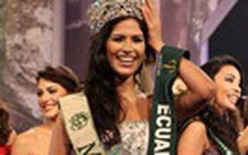Ecuador đăng quang Hoa hậu Trái đất 2011