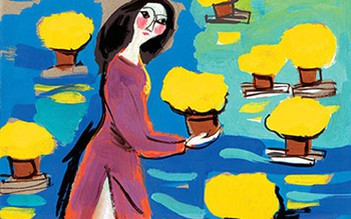 Tết, bông vạn thọ