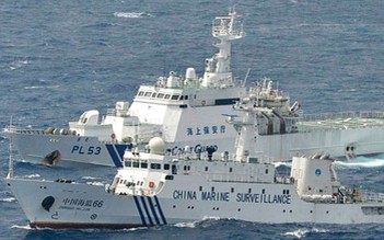 Hạm đội Trung Quốc đi qua vùng biển Nhật