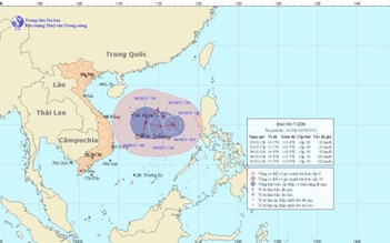 Bão số 7 có hướng di chuyển dị thường