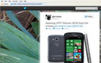 Rò rỉ hình ảnh điện thoại Samsung chạy Windows Phone 8
