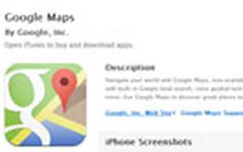 Google Maps cập bến iOS