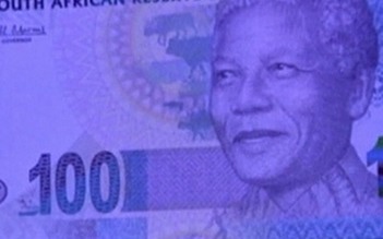 Nam Phi in tiền hình nhà cách mạng Nelson Mandela