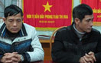 Cảnh cáo Bí thư và Chủ tịch xã Vinh Quang