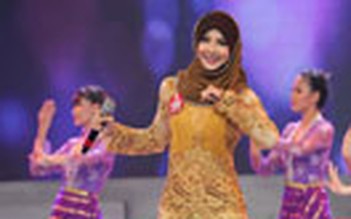 Thí sinh Giọng ca truyền hình ASEAN 2012 “chào sân”