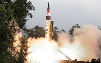 Ấn Độ phóng thử thành công tên lửa Agni V