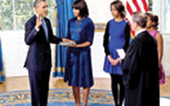 Ông Obama tuyên thệ nhậm chức nhiệm kỳ 2