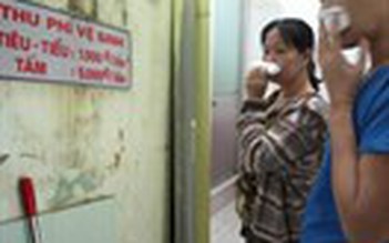 'Bịt mũi' ở nhà vệ sinh bệnh viện
