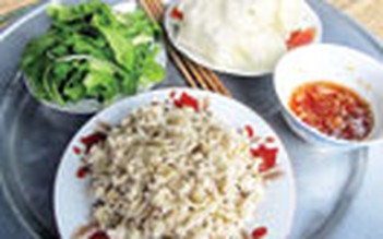 Xác đậu xào giá