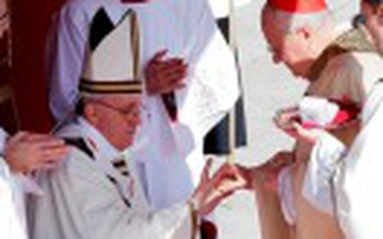 Những hình ảnh lễ đăng quang của Giáo hoàng Francis