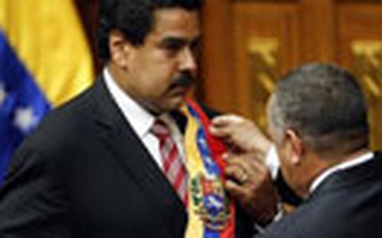 Ông Maduro tuyên thệ nhậm chức quyền tổng thống Venezuela