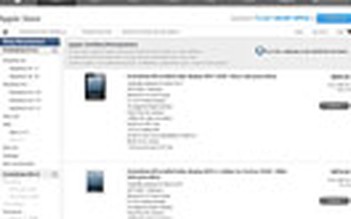 Bán bản tân trang iPad 4 và iPad mini
