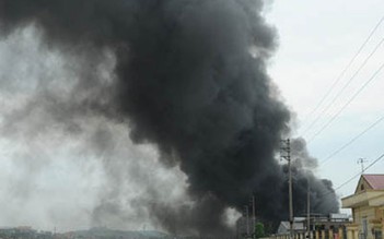 Cháy lớn kinh hoàng ở Bắc Ninh