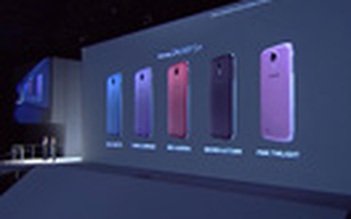 Galaxy S4 có thêm 5 màu mới