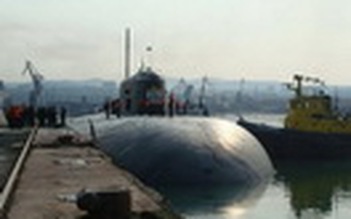 Tàu ngầm hạt nhân Nga bốc cháy
