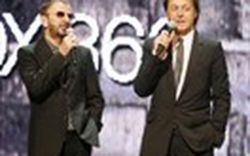 Ringo Starr và Paul Mc Cartney biểu diễn tại lễ trao giải Grammy