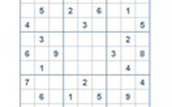 Mời các bạn thử sức với ô số Sudoku 2580 mức độ Rất khó