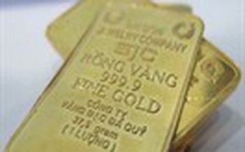 Giá vàng giảm xuống còn 35,06 triệu đồng/lượng