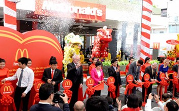 Khai trương cửa hàng McDonald’s đầu tiên tại Việt Nam