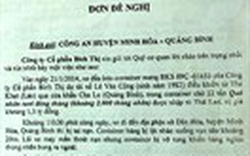 Vụ tố dân 'hôi của' ở Quảng Bình: Công an mời đại diện Công ty Bích Thị đến làm việc