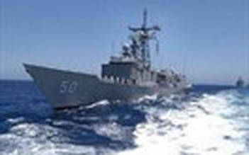 Tàu chiến Mỹ bảo vệ Olympic Sochi 2014 bị mắc cạn