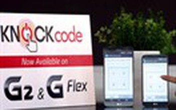 LG G2 và G Flex sắp được trang bị tính năng Knock Code