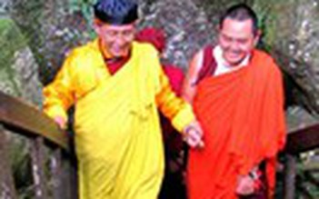 Đức Pháp vương Ấn Độ Gyalwang Drukpa thăm động Thiên Đường