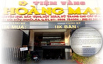 Chủ tiệm vàng Hoàng Mai sẽ khởi kiện nếu UBND quận Bình Thạnh không hủy quyết định khám xét