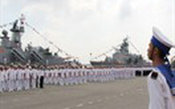 Hải quân tiếp nhận 2 tàu pháo tên lửa đầu tiên đóng mới tại VN