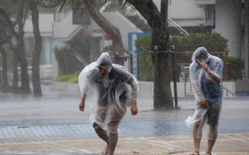 Bão Vongfong ập Okinawa, ít nhất 35 người bị thương