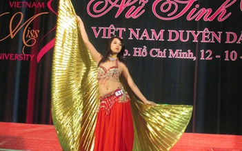 Sôi động cuộc thi 'Nữ sinh viên Việt Nam duyên dáng 2014'