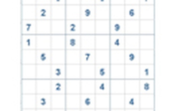 Mời các bạn thử sức với ô số Sudoku 2883 mức độ Khó